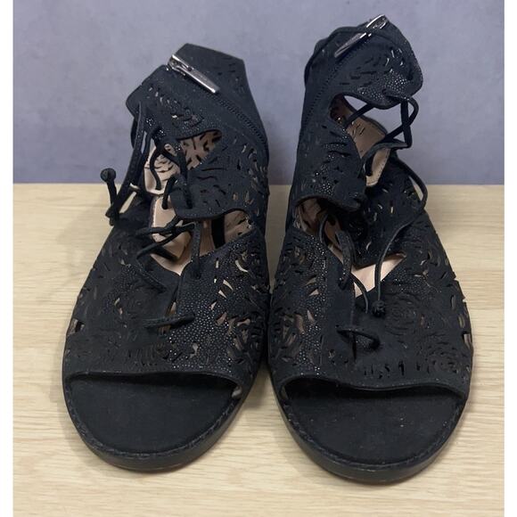 Vince Camuto Regey Sandals Womens Size 9.5M Retana Suede Tumbleweed Ankle-High - Picture 4 of 12